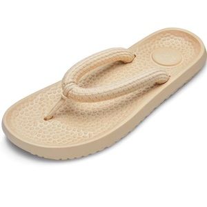 Allbirds Lux Beige Sugar Zeffer Flip Flop. Men. Women. SZ.W12/M10. NWT